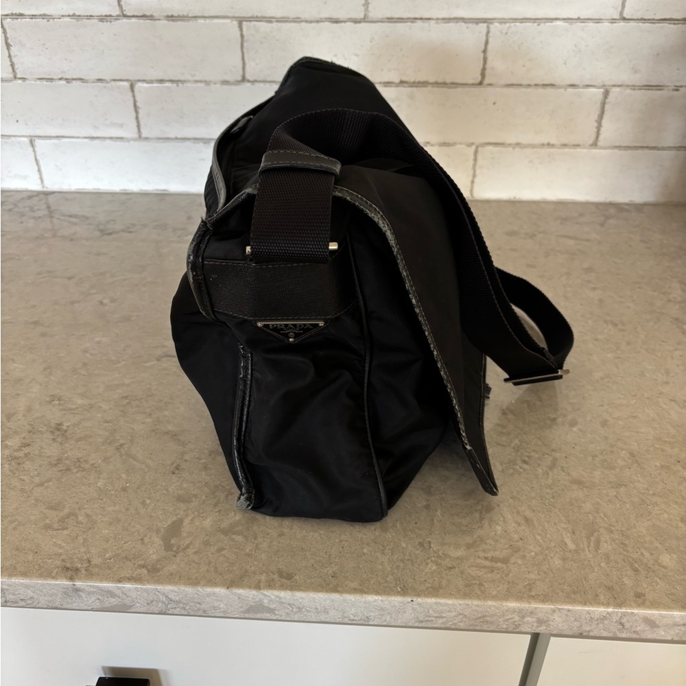 Black Shoulder Bag Prada Authentic